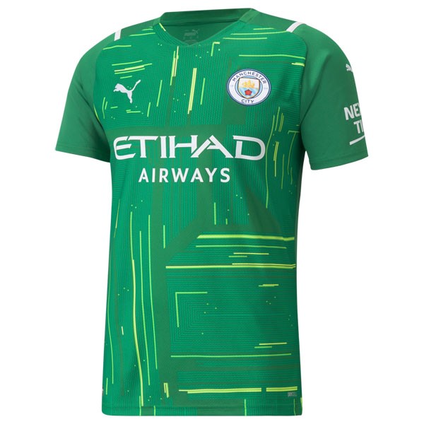 Tailandia Camiseta Manchester City Portero 2021-22 Verde